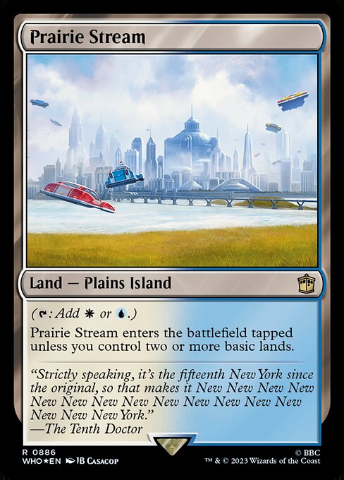 WHO: Prairie Stream (Surge Foil)