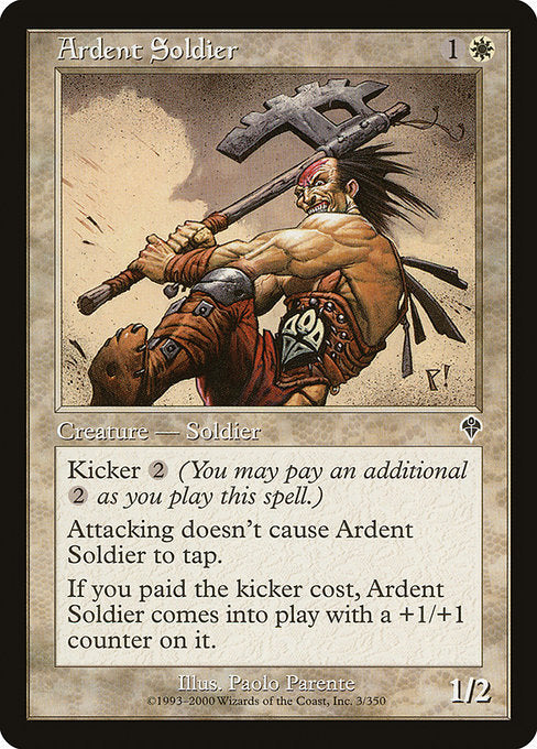 INV: Ardent Soldier (Foil)