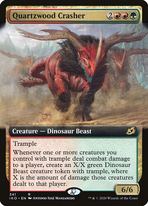 IKO: Quartzwood Crasher (Extended Art) (Foil)
