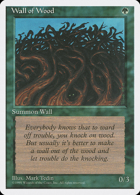 4ED: Wall of Wood