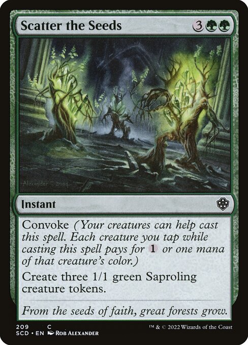SCD: Scatter the Seeds