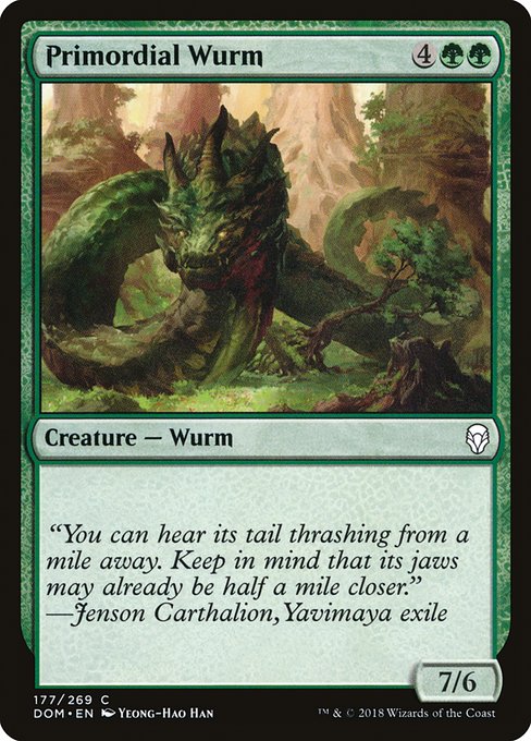 DOM: Primordial Wurm (Foil)