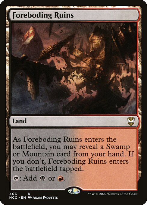 NCC: Foreboding Ruins