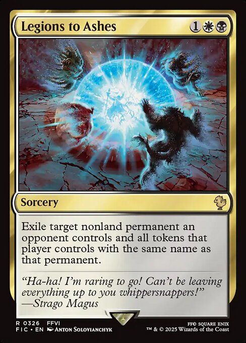 FIC: Legions to Ashes (Foil)