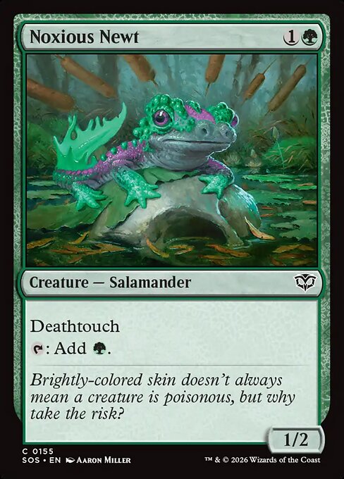 SOS: Noxious Newt