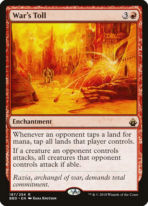 BBD: War's Toll (Foil)