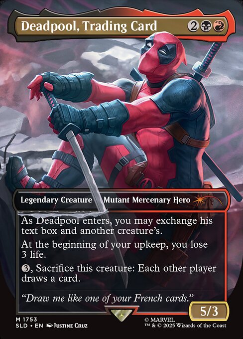 SLD: Deadpool, Trading Card (1753)