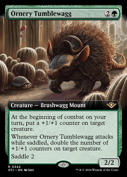OTJ: Ornery Tumblewagg (Extended Art) (Foil)