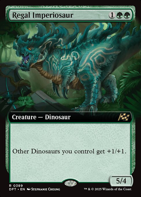 DFT: Regal Imperiosaur (Extended Art) (Foil)