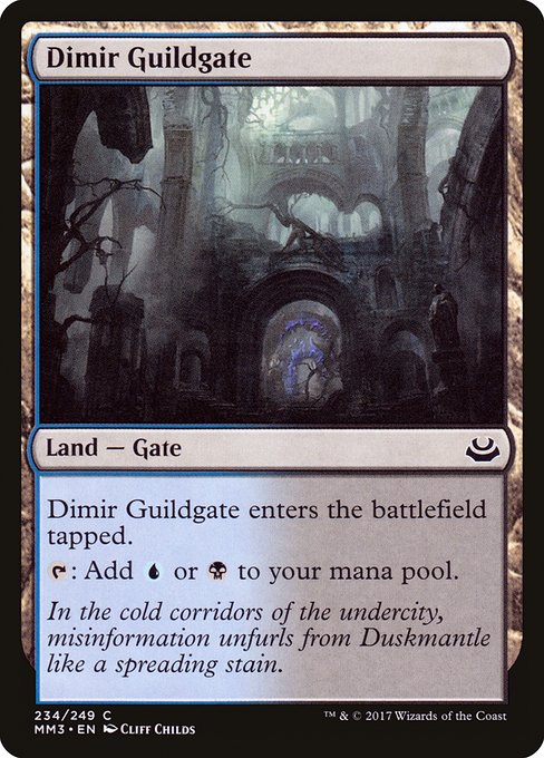 MM3: Dimir Guildgate (Foil)