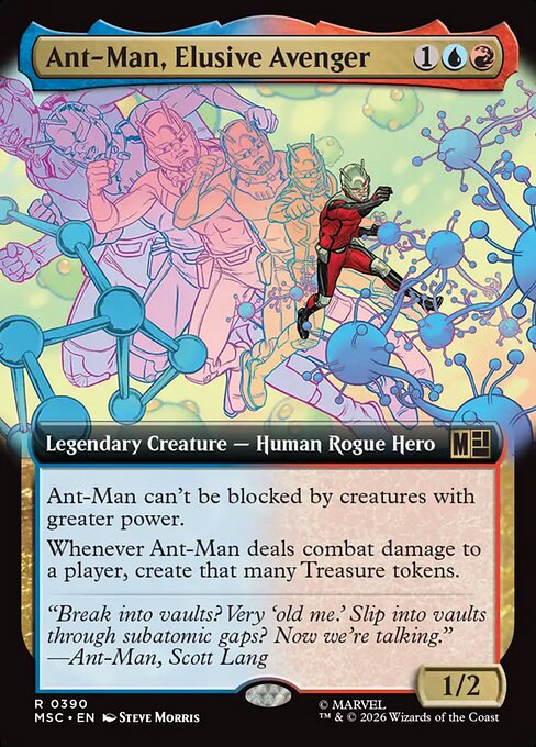 MSC: Ant-Man, Elusive Avenger (Extended Art)