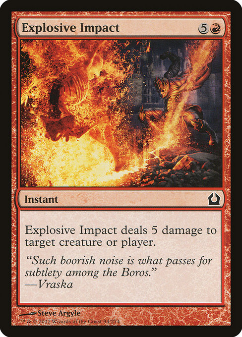 RTR: Explosive Impact (Foil)