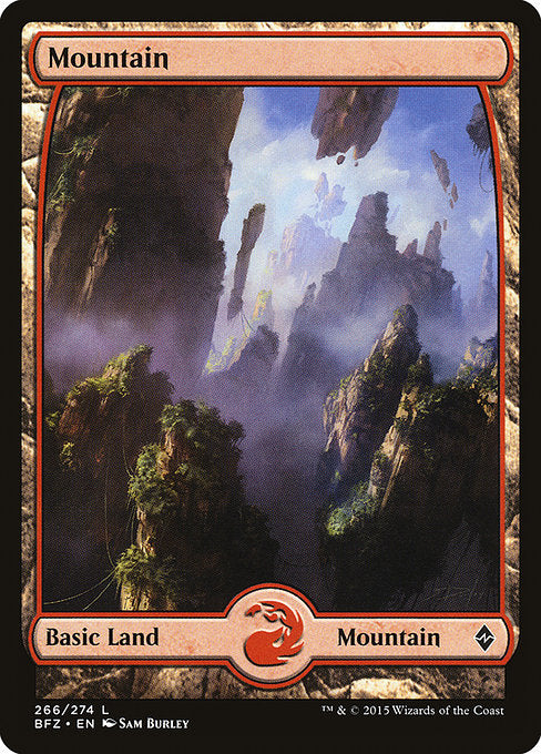 BFZ: Mountain (266) - Full Art (Foil)