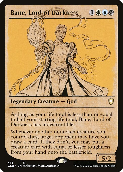 CLB: Bane, Lord of Darkness (Showcase) (Foil)