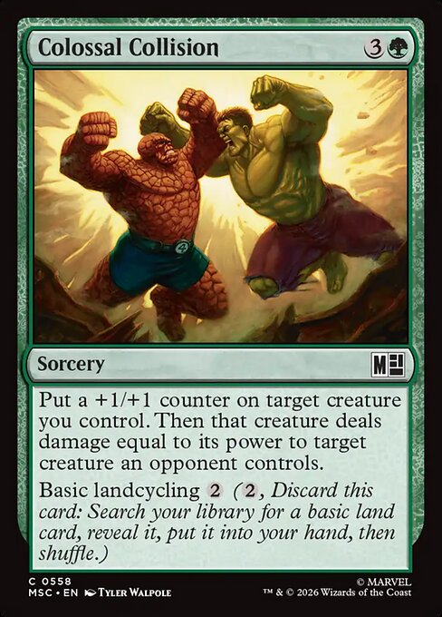 MSC: Colossal Collision