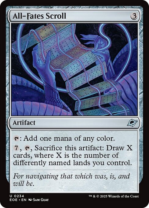 EOE: All-Fates Scroll (Foil)