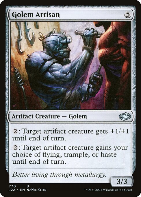 J22: Golem Artisan