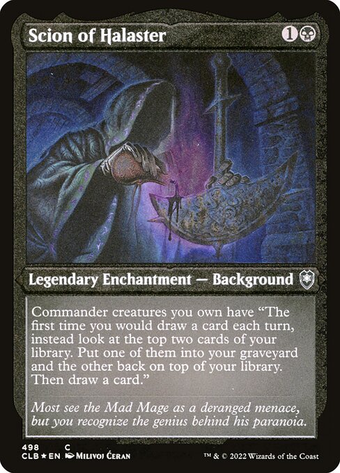 CLB: Scion of Halaster (Foil Etched)