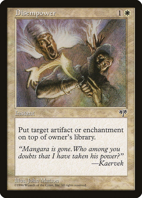 MIR: Disempower