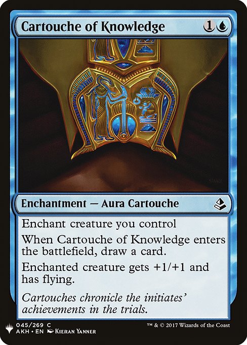PLST: Cartouche of Knowledge
