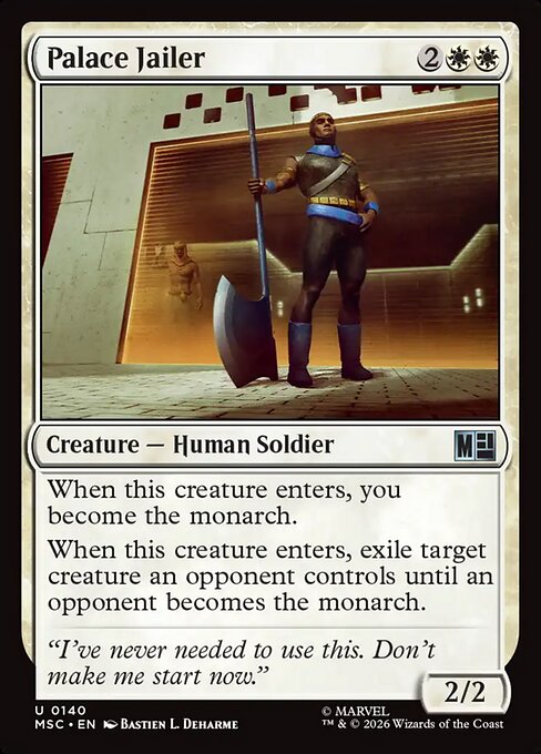 MSC: Palace Jailer