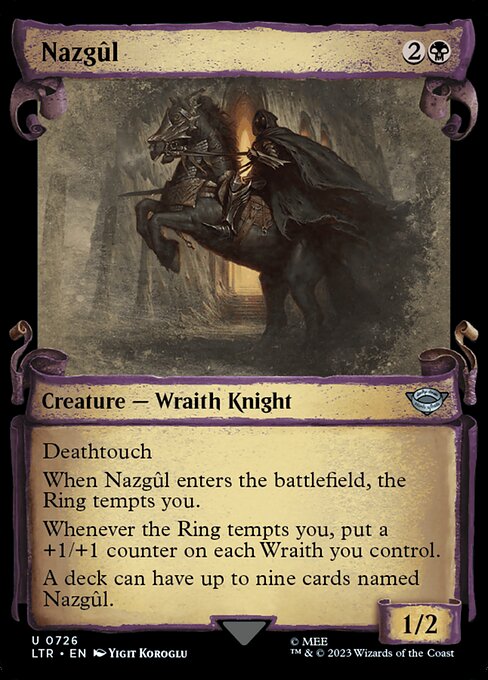 LTR: Nazgul (0726) (Showcase Scrolls)