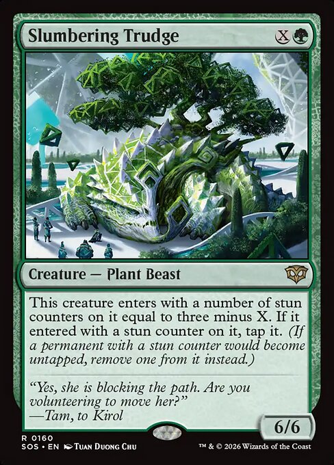 SOS: Slumbering Trudge (Foil)