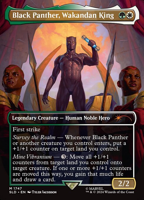 SLD: Black Panther, Wakandan King (Foil)