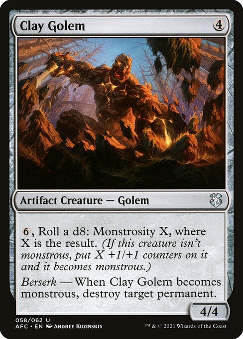 AFC: Clay Golem