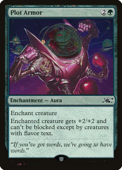 UNF: Plot Armor (Galaxy Foil)