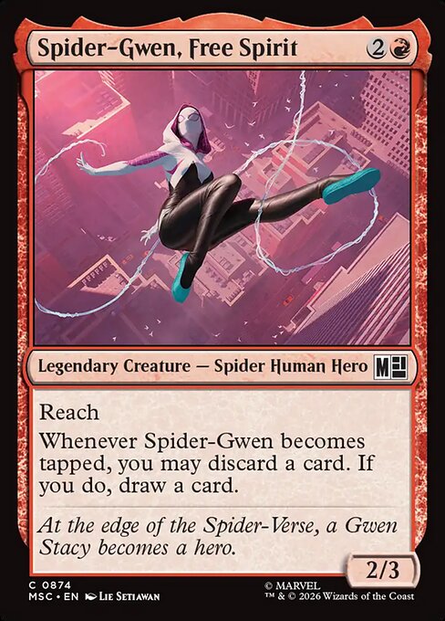 MSC: Spider-Gwen, Free Spirit (Foil)