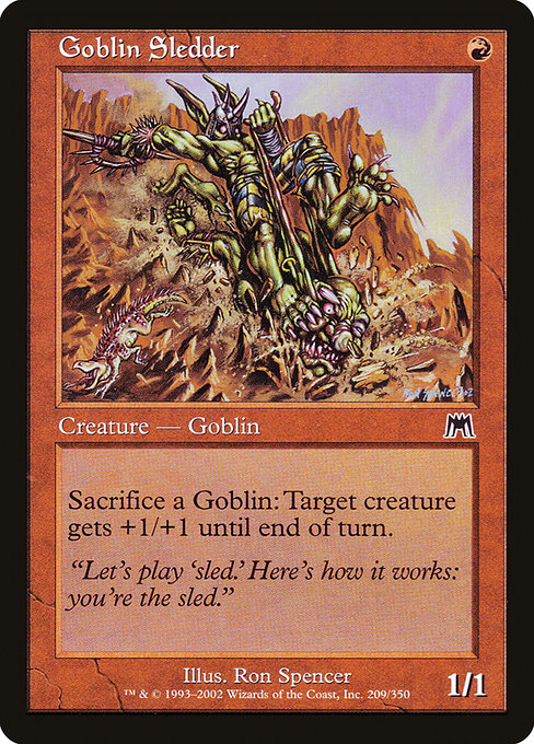 ONS: Goblin Sledder (Foil)