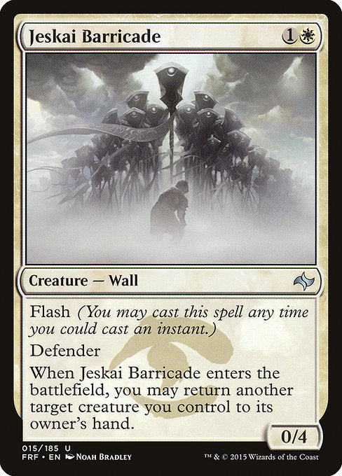 FRF: Jeskai Barricade (Foil)