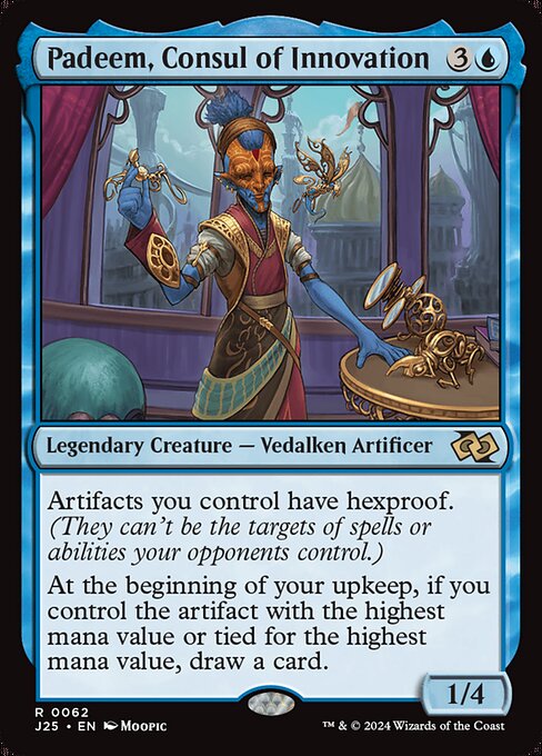 J25: Padeem, Consul of Innovation (Anime) (Foil)