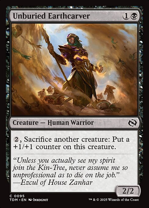 TDM: Unburied Earthcarver (Foil)