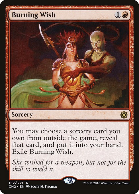 CN2: Burning Wish (Foil)