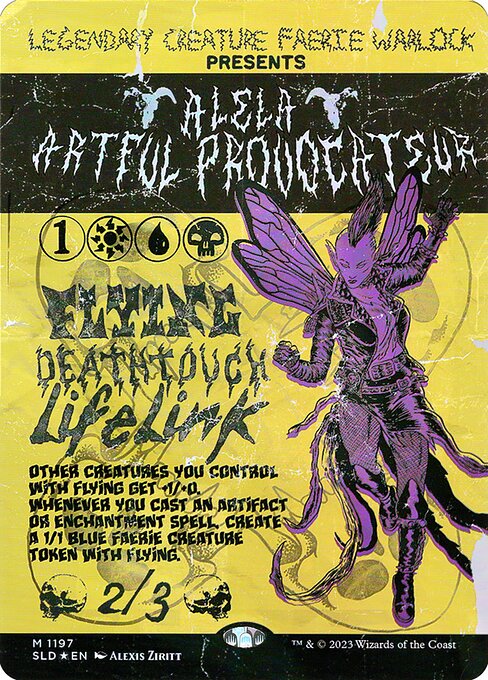 SLD: Alela, Artful Provocateur (1197) (Foil)