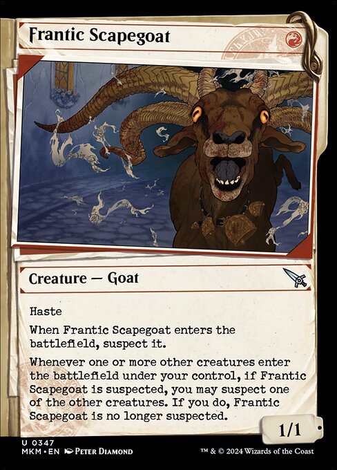 MKM: Frantic Scapegoat (Showcase) (Foil)
