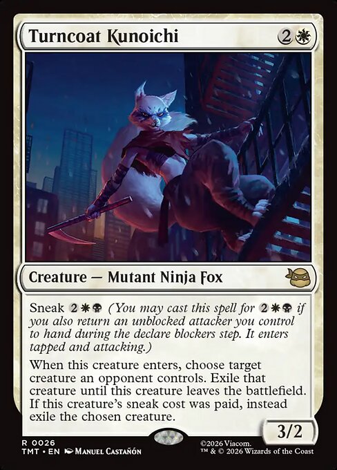TMT: Turncoat Kunoichi (Foil)