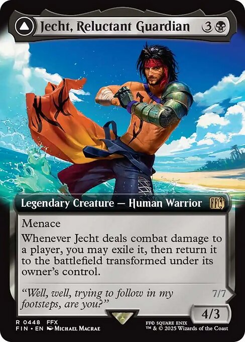 FIN: Jecht, Reluctant Guardian (Extended Art) (Foil)