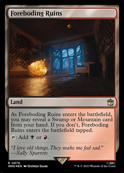 WHO: Foreboding Ruins (Surge Foil)