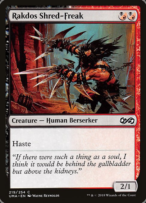 UMA: Rakdos Shred-Freak