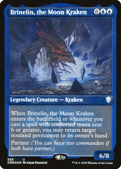 CMR: Brinelin, the Moon Kraken (Foil Etched)