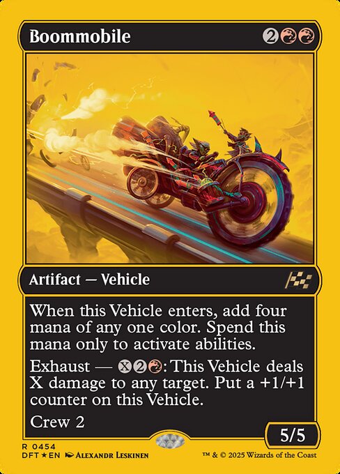 DFT: Boommobile (First-Place Foil)