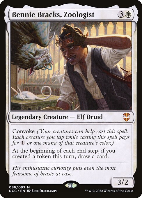 NCC: Bennie Bracks, Zoologist (Foil)