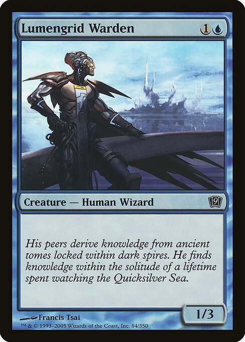9ED: Lumengrid Warden (Foil)