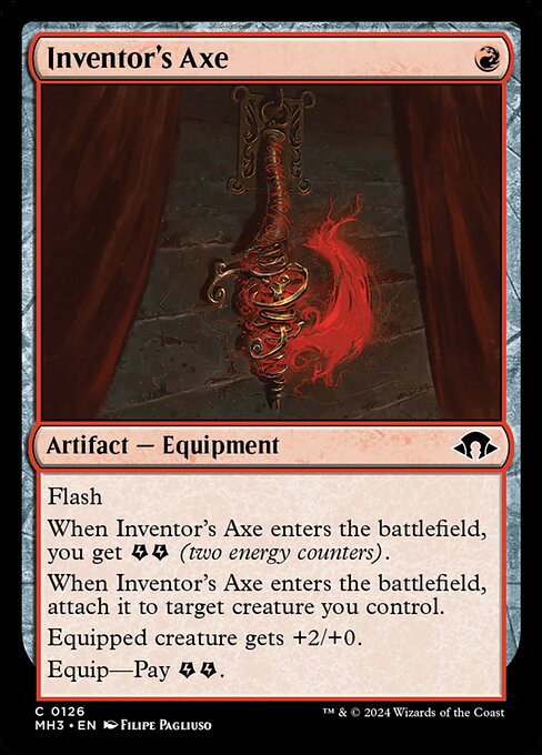 MH3: Inventor's Axe (Foil)
