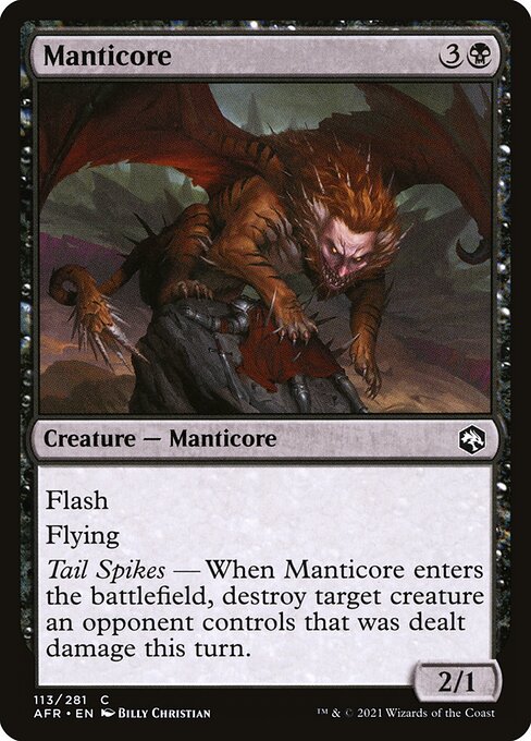 AFR: Manticore