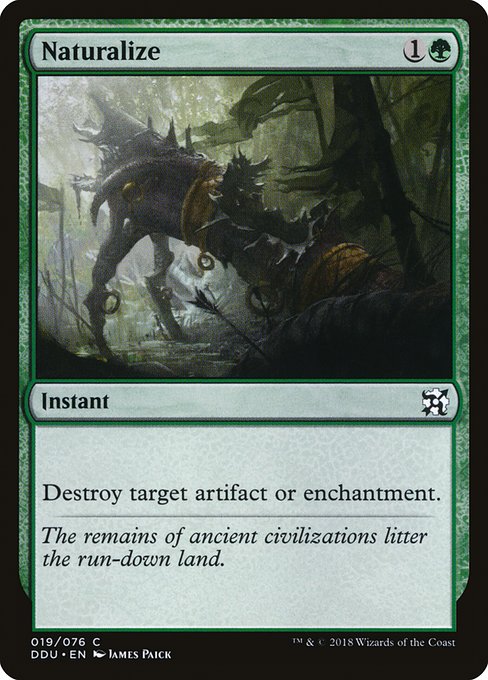 DDU: Naturalize