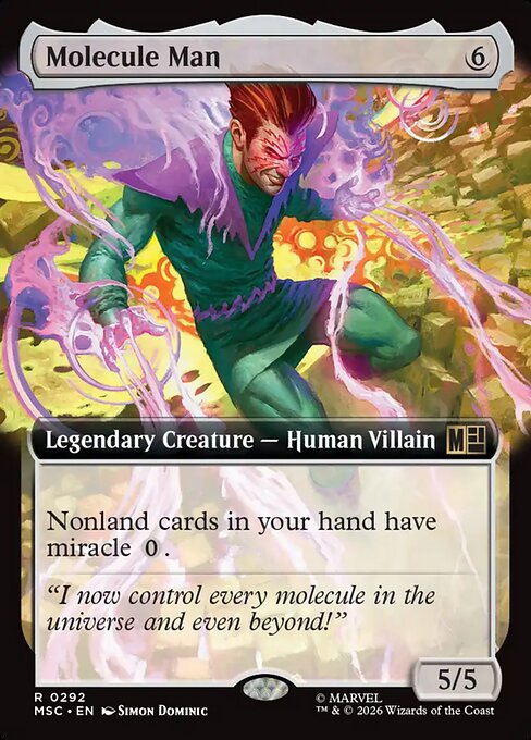 MSC: Molecule Man (Extended Art)